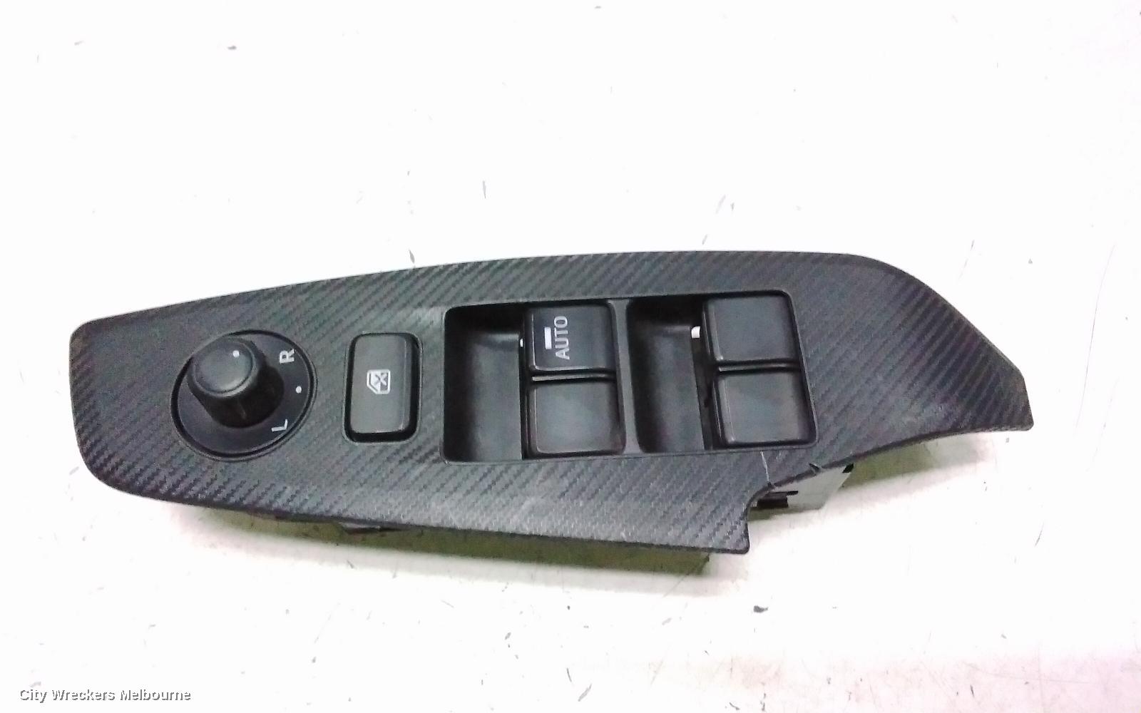 MAZDA 3 PWR DR WIND SWITCH, LH FRONT/LH REAR/RH REAR, BM-BN, 06/2013 - 02/2019