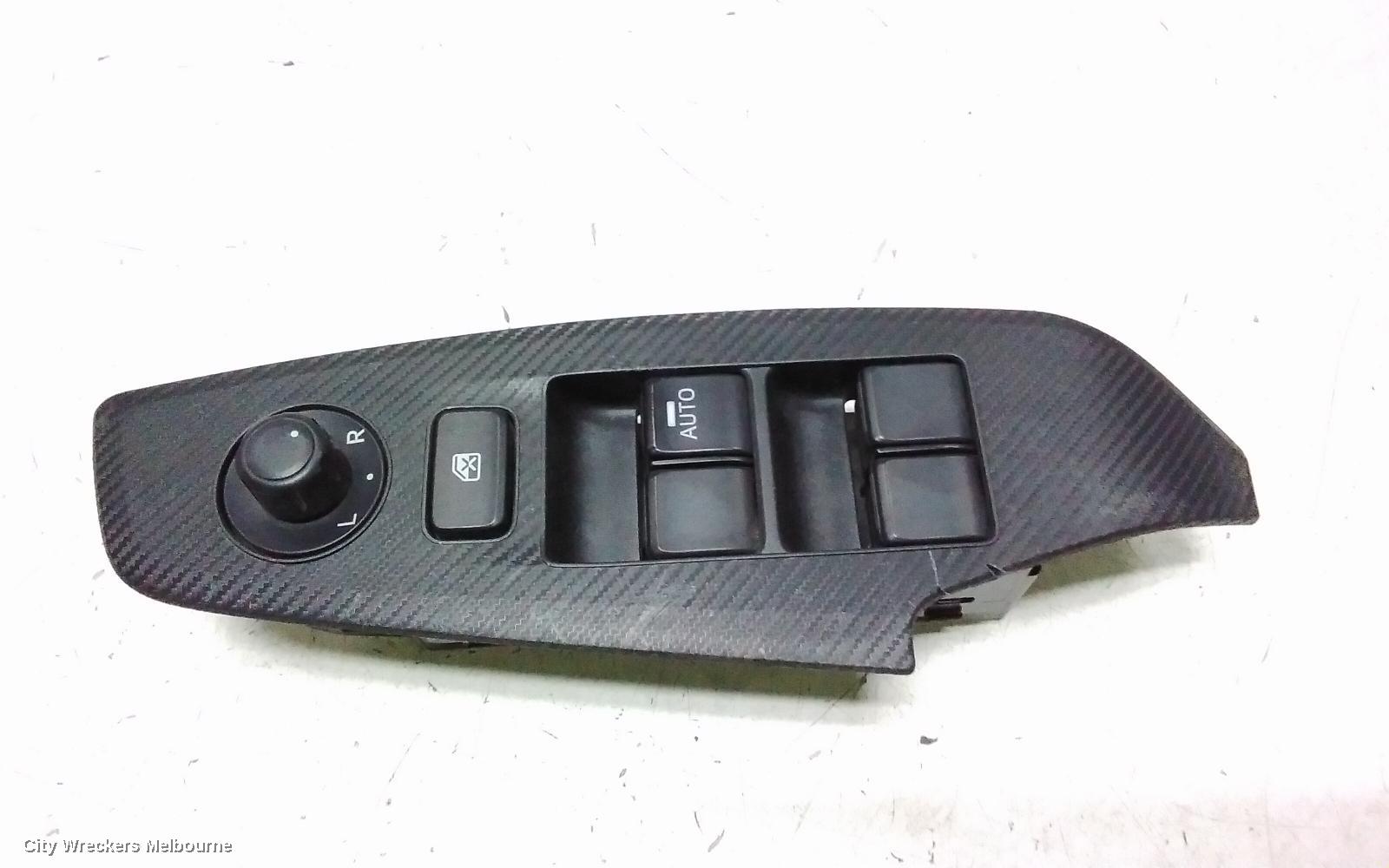 MAZDA 3 PWR DR WIND SWITCH, LH FRONT/LH REAR/RH REAR, BM-BN, 06/2013 - 02/2019