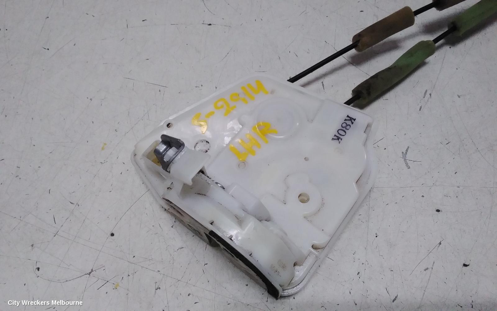 MAZDA 3 DOOR/BOOT/GATE LOCK, LEFT REAR DOOR LOCK, BM-BN, 06/2013 - 02/2019