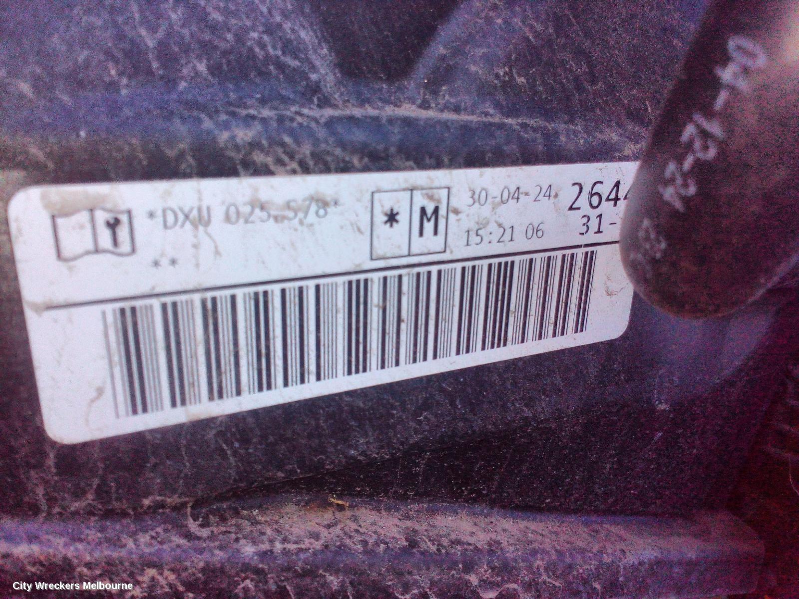 VOLKSWAGEN POLO ENGINE, PETROL, 1.0, TURBO, AE, DXUA CODE, 02/2022 ONWARDS