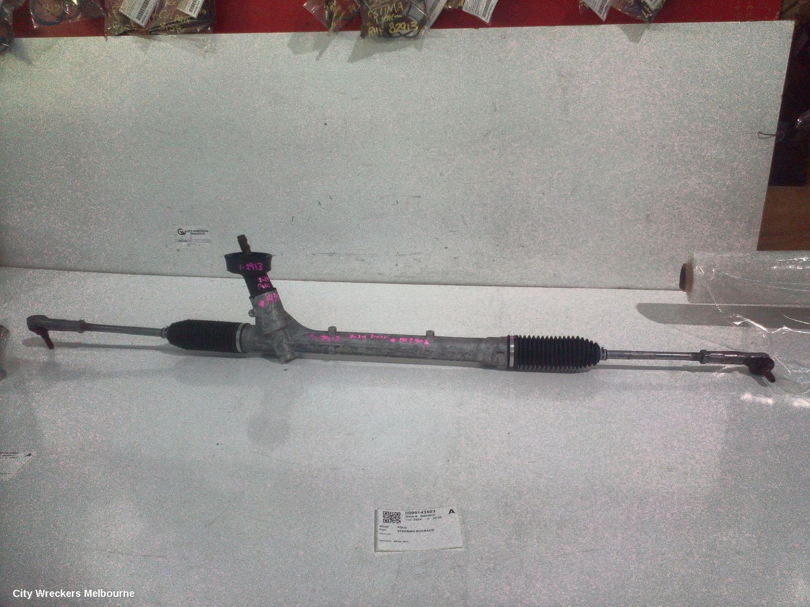 VOLKSWAGEN POLO STEERING BOX/RACK, AW-AE, 09/2017 ONWARDS