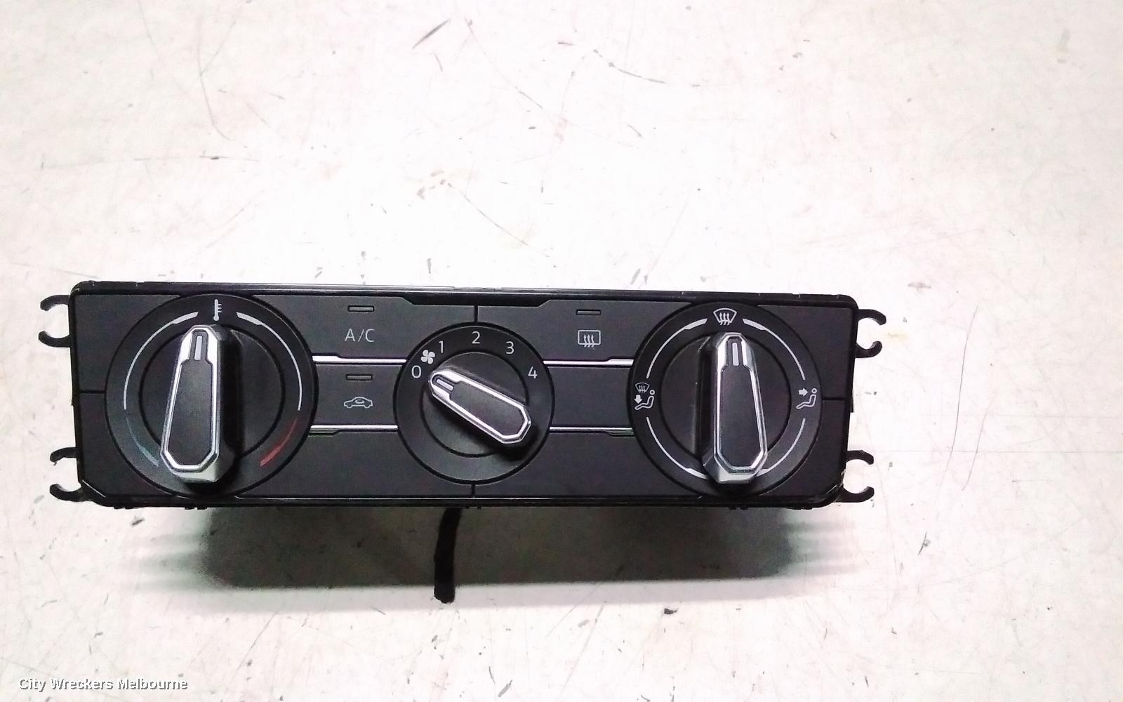 VOLKSWAGEN POLO HEATER/AC CONTROLS, NON CLIMATE CONTROL TYPE, AW-AE, 09/2017 ONWARDS