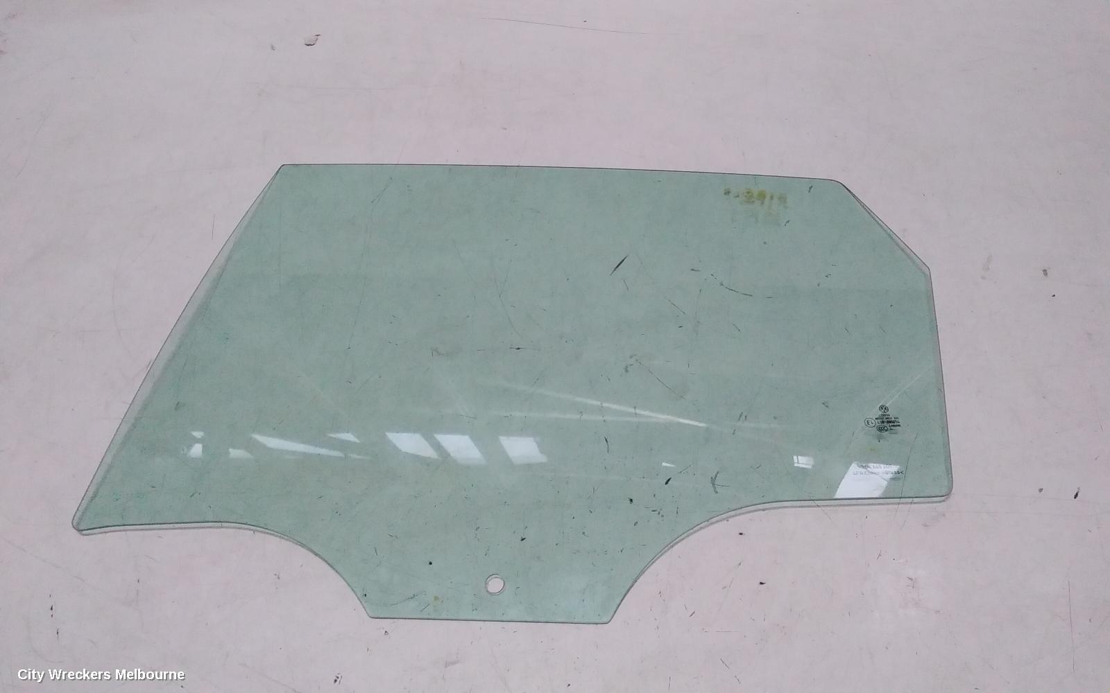 VOLKSWAGEN POLO LEFT REAR DOOR WINDOW, AW, 09/2017 ONWARDS