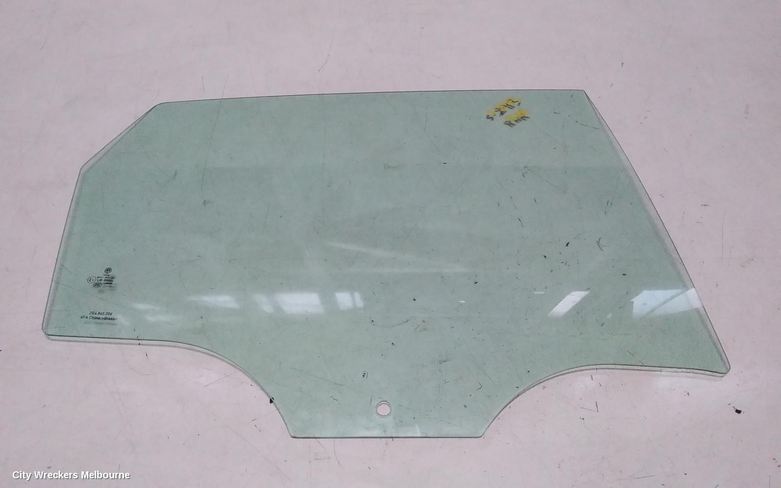 VOLKSWAGEN POLO RIGHT REAR DOOR WINDOW, AW, 09/2017 ONWARDS