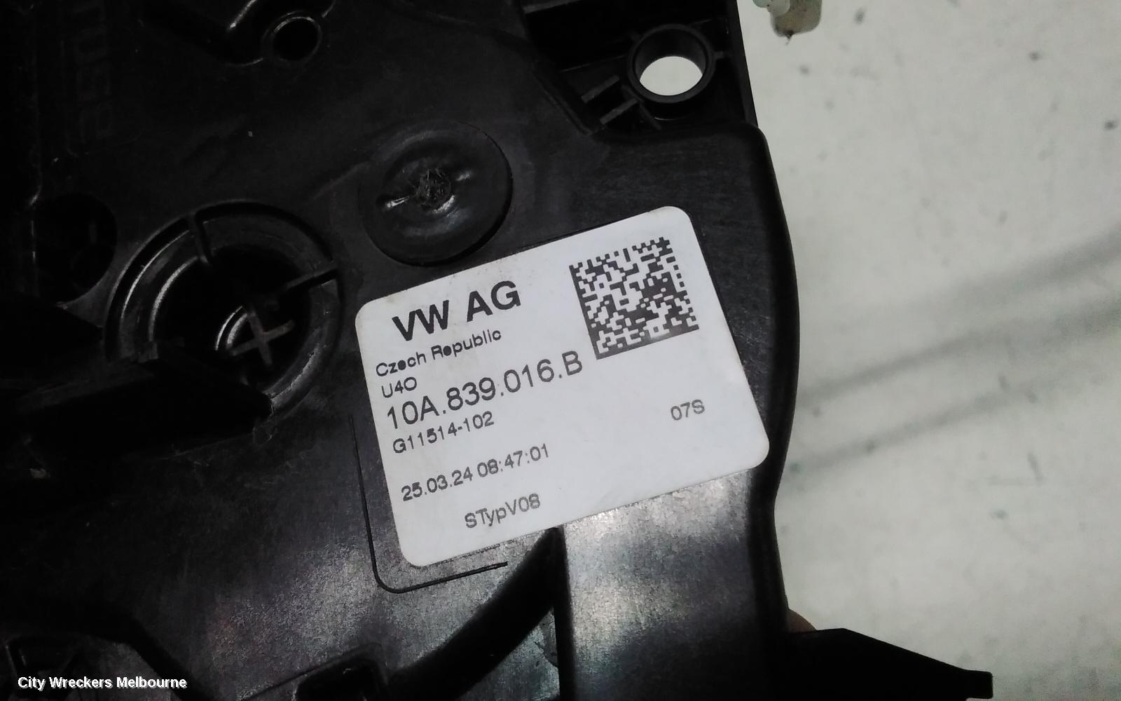 VOLKSWAGEN POLO DOOR/BOOT/GATE LOCK, RIGHT REAR DOOR LOCK, W/ KEYLESS ENTRY TYPE, AE, 02/2022 ONWARDS