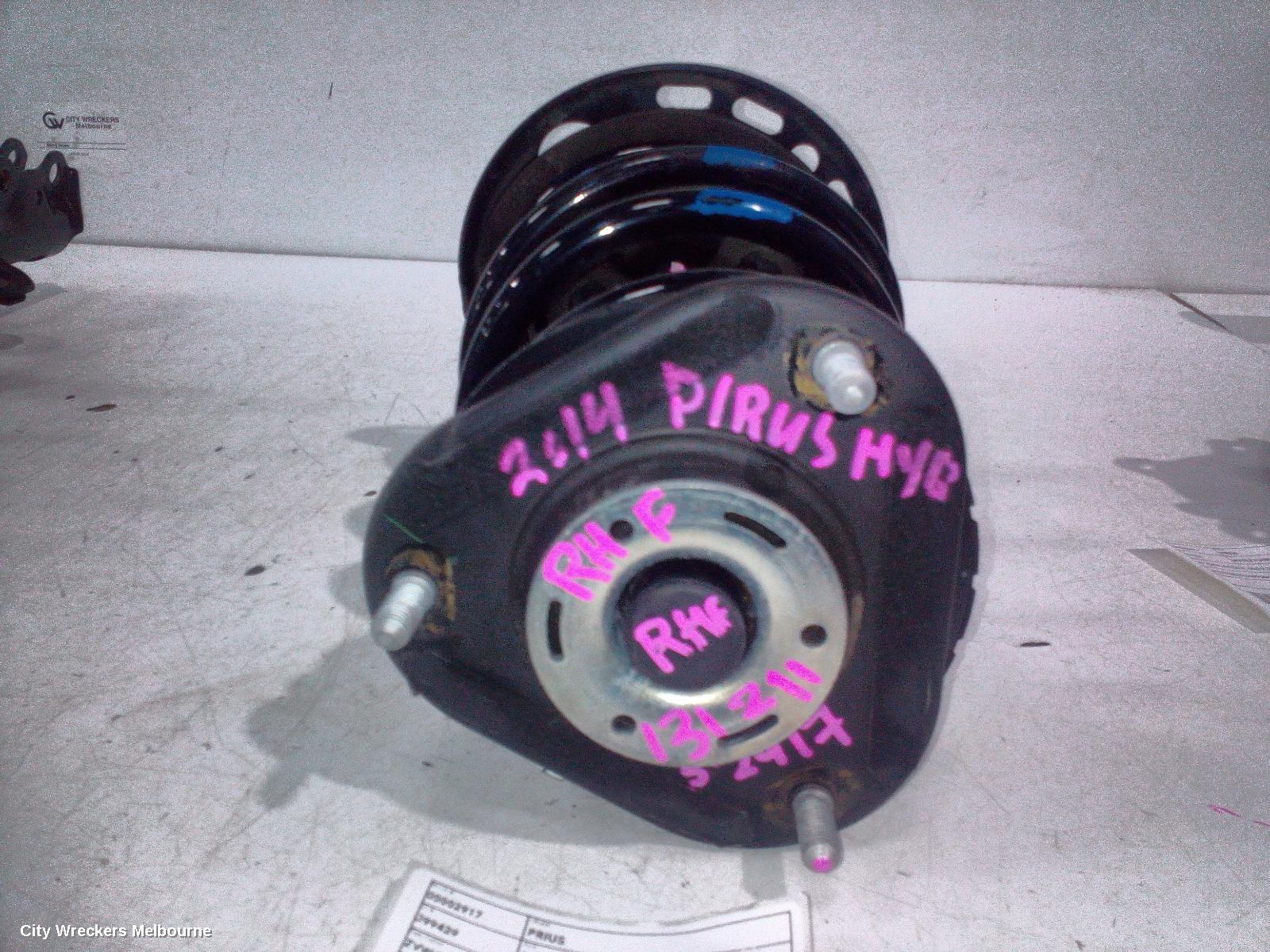 TOYOTA PRIUS RIGHT FRONT STRUT, ZVW40R, PRIUS V, 05/2012 - 03/2021