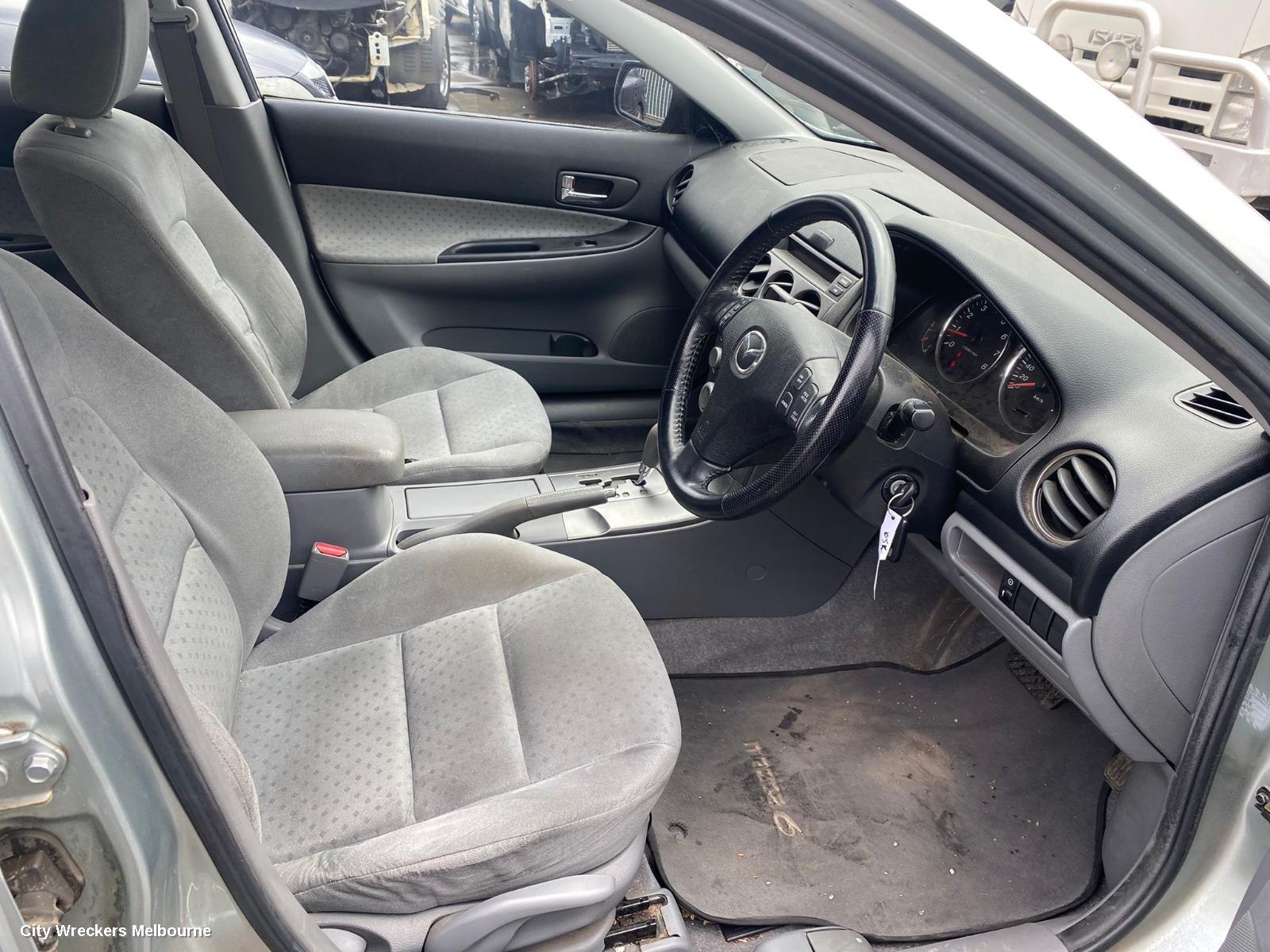 MAZDA 6 LEFT GUARD LINER, GG/GY, NON SPORTS TYPE, 09/2002 - 12/2007