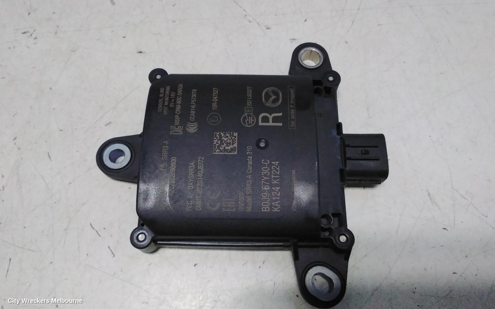 MAZDA 3 REVERSE CAMERA, BLIND SPOT MONITOR SENSOR (RH REAR BEHIND BUMPER), BP, 03/2019 ONWARDS