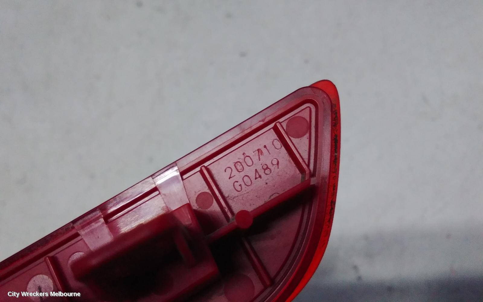 MAZDA 3 RIGHT TAILLIGHT, BP, IN BUMPER REFLECTOR, SEDAN, 03/2019 ONWARDS