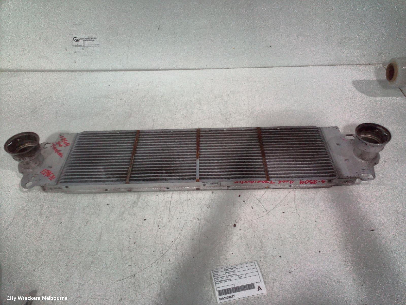 VOLKSWAGEN TRANSPORTER INTERCOOLER, T5, DIESEL, 2.5, TURBO, 08/2004 - 02/2010