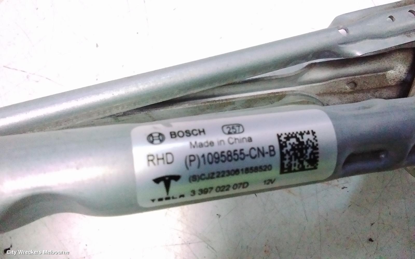 TESLA MODEL 3 WIPER MOTOR, 1ST GEN, 06/2019 ONWARDS