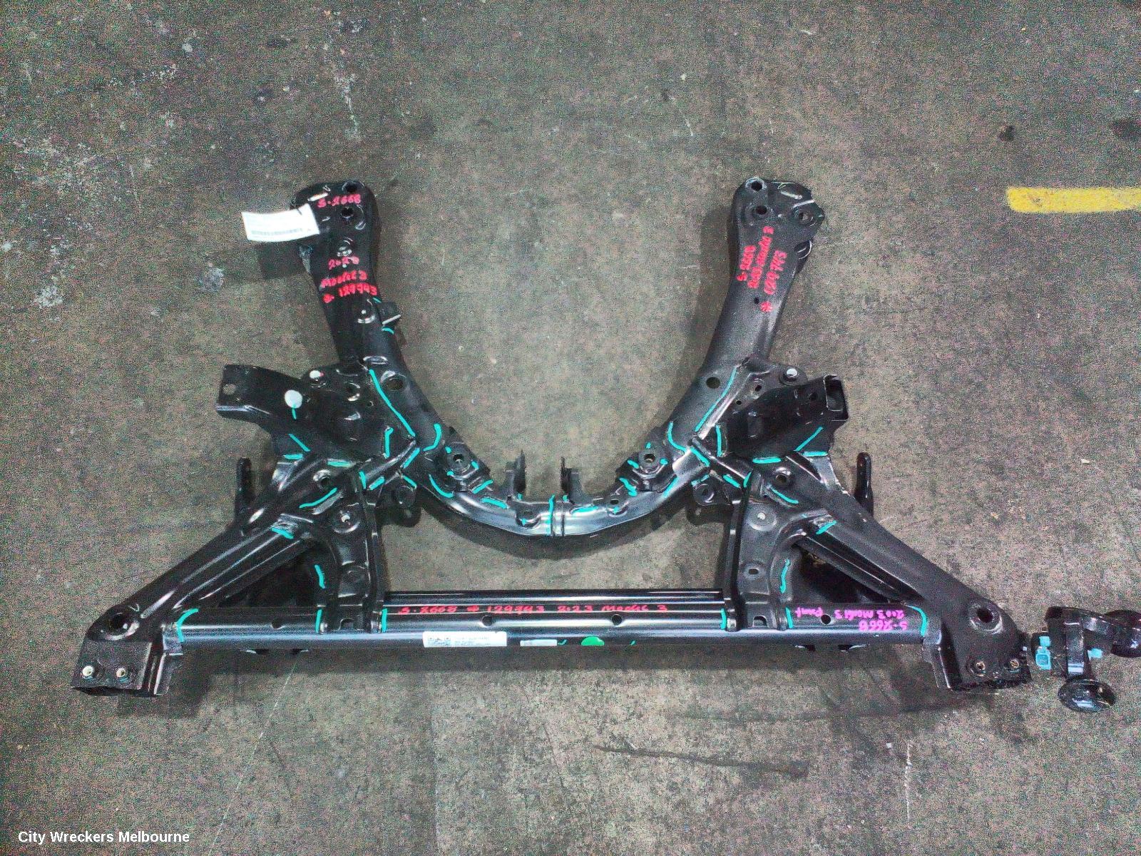 TESLA MODEL 3 FRT XMEMBER/CRADLE, 1ST GEN, 06/2019 ONWARDS