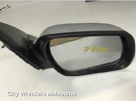MAZDA 3 RIGHT DOOR MIRROR, BK, MANUAL, SEDAN/HATCH, 10/2003 - 04/2009