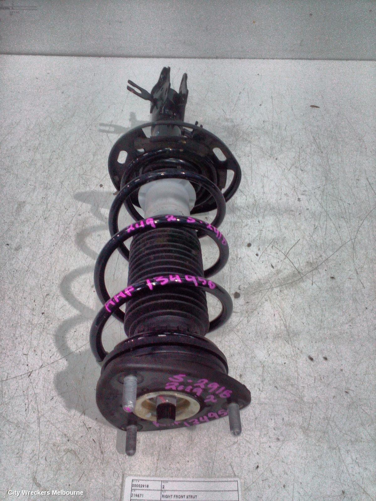 MAZDA 2 RIGHT FRONT STRUT, DJ/DL, 01/2017 ONWARDS