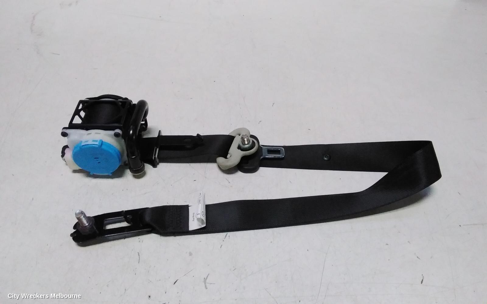 MAZDA 2 SEATBELT/STALK, LH FRONT, SEAT BELT ONLY, DJ/DL, SEDAN/HATCH, 09/2014 ONWARDS