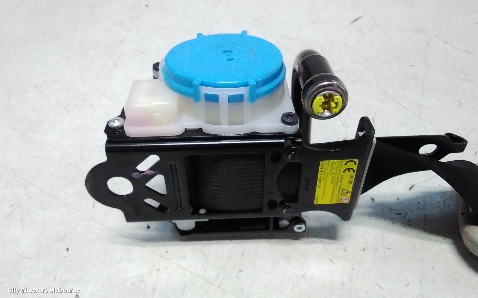 MAZDA 2 SEATBELT/STALK, LH FRONT, SEAT BELT ONLY, DJ/DL, SEDAN/HATCH, 09/2014 ONWARDS