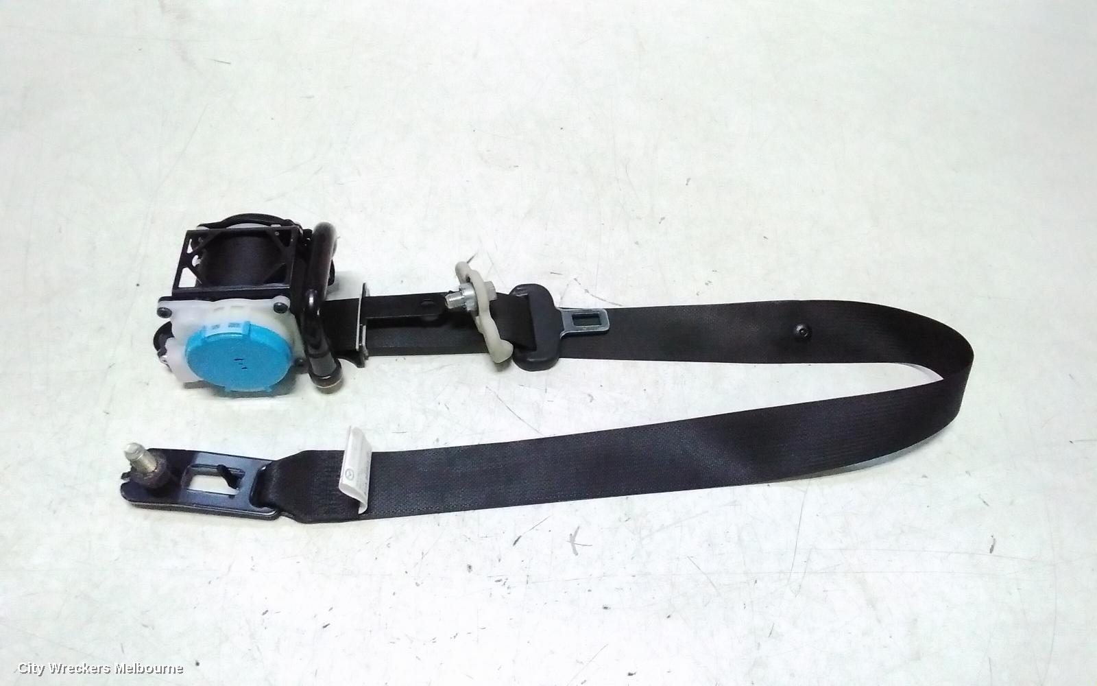 MAZDA 2 SEATBELT/STALK, RH FRONT, SEAT BELT ONLY, DJ/DL, SEDAN/HATCH, 09/2014 ONWARDS