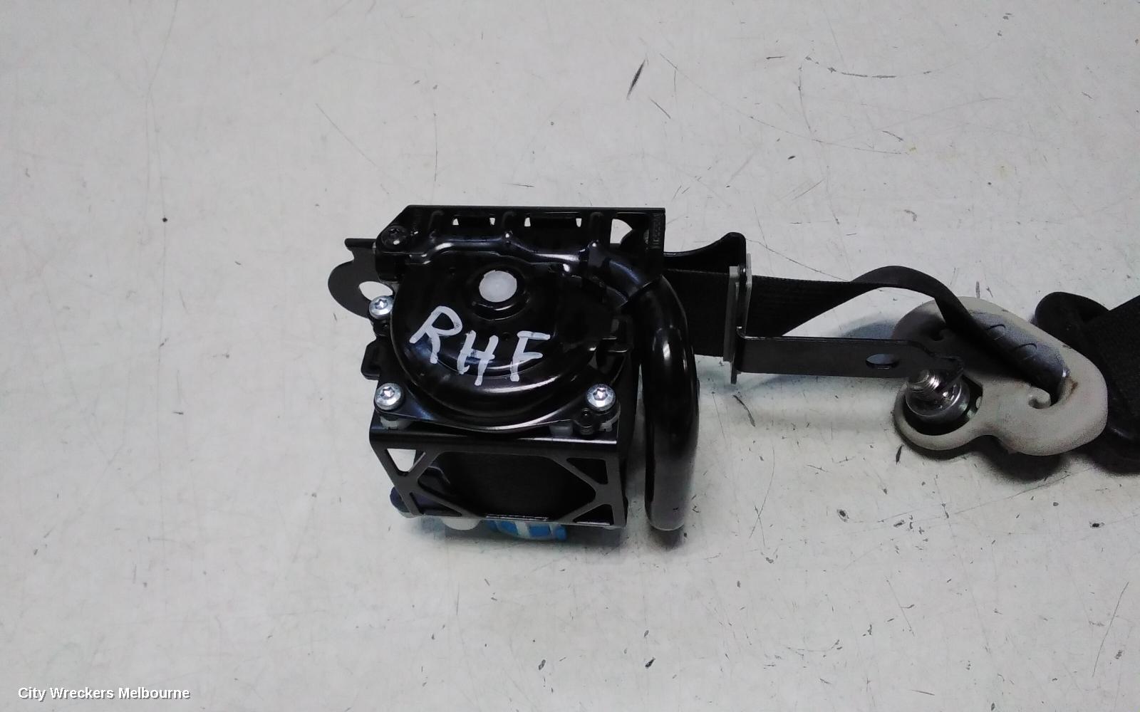 MAZDA 2 SEATBELT/STALK, RH FRONT, SEAT BELT ONLY, DJ/DL, SEDAN/HATCH, 09/2014 ONWARDS