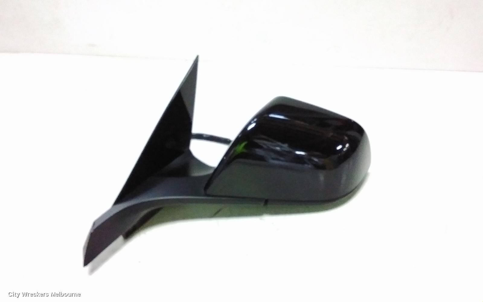 TESLA MODEL 3 LEFT DOOR MIRROR, 1ST GEN, POWER, FOLDING, HEATED, DIMMING, BLACK BASE TYPE, 06/2019 - 08/2023