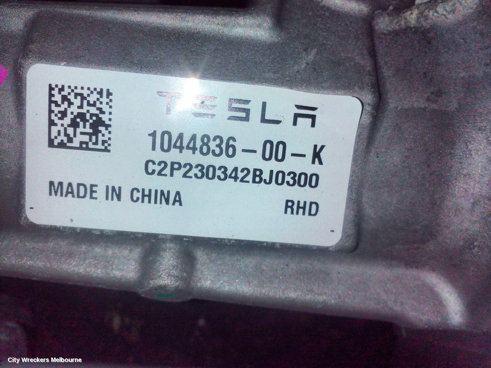 TESLA MODEL 3 STEERING BOX/RACK, ELECTRIC TYPE, 1ST GEN, 06/2019 ONWARDS