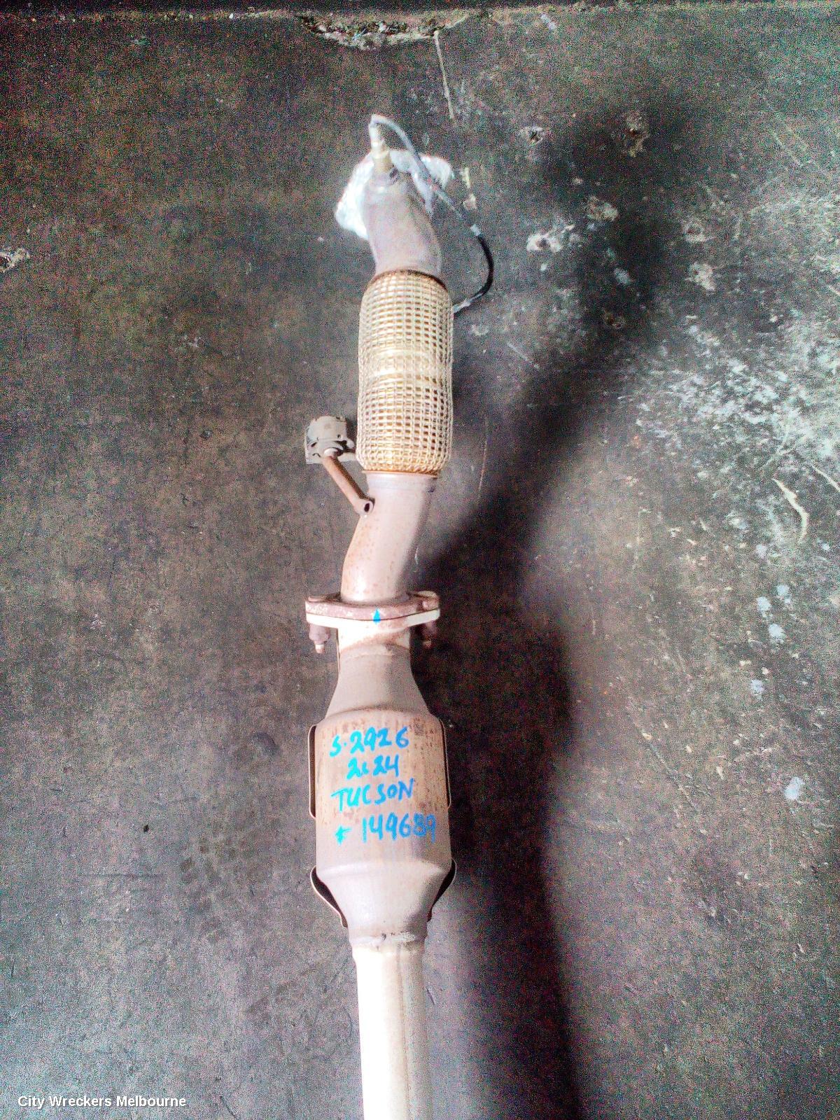 HYUNDAI TUCSON CATALYTIC CONVERTER, NX4, UNDER CAR-CAT TYPE, PETROL, 2.0, G4NL CODE, 02/2021 ONWARDS