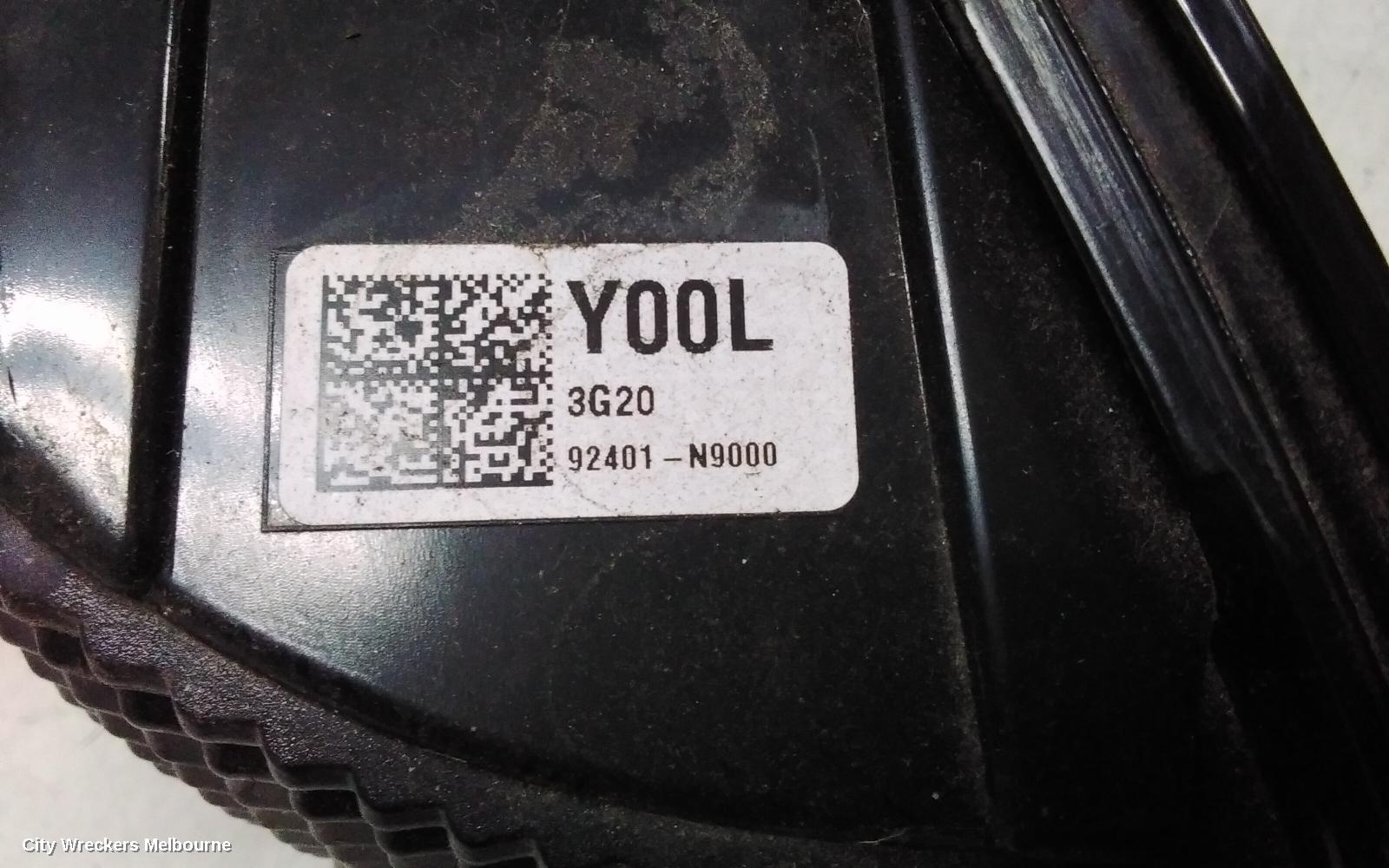 HYUNDAI TUCSON LEFT TAILLIGHT, NX4, IN BODY, W/ HALOGEN TYPE, 02/2021 - 01/2024