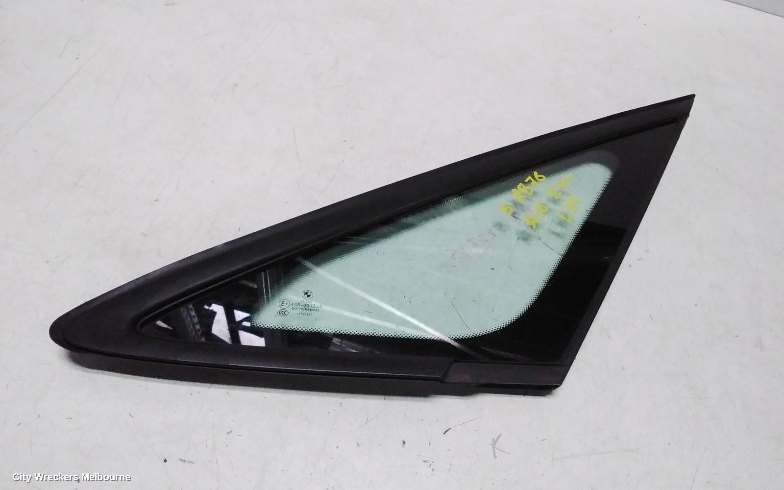 BMW 2 SERIES LEFT FRONT 1/4 DOOR GLASS, F45, ACTIVE TOURER, 09/2014 - 09/2021