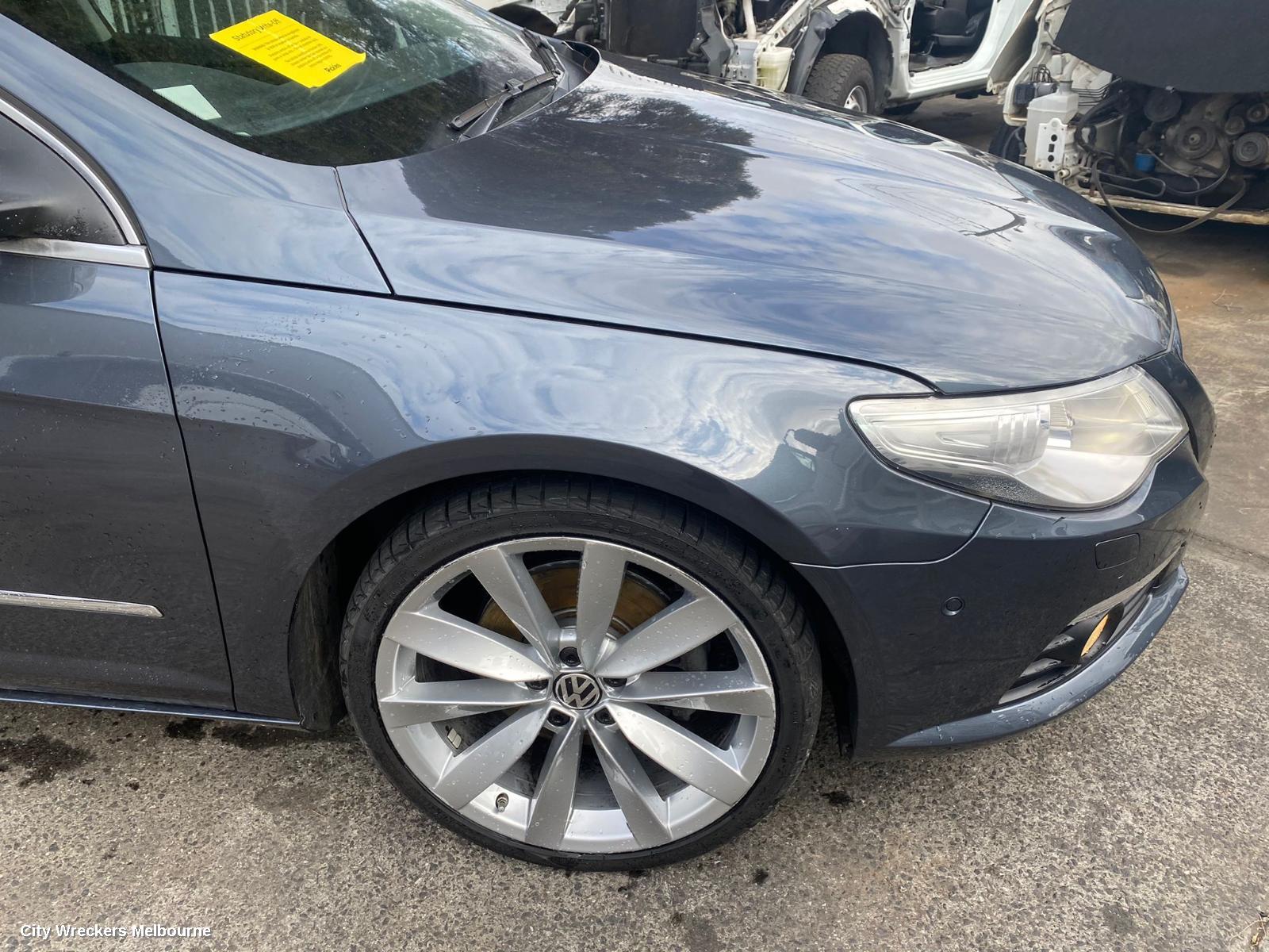 VOLKSWAGEN PASSAT RIGHT FRONT DOOR, 3CC, SEDAN, 08/2008 - 12/2016