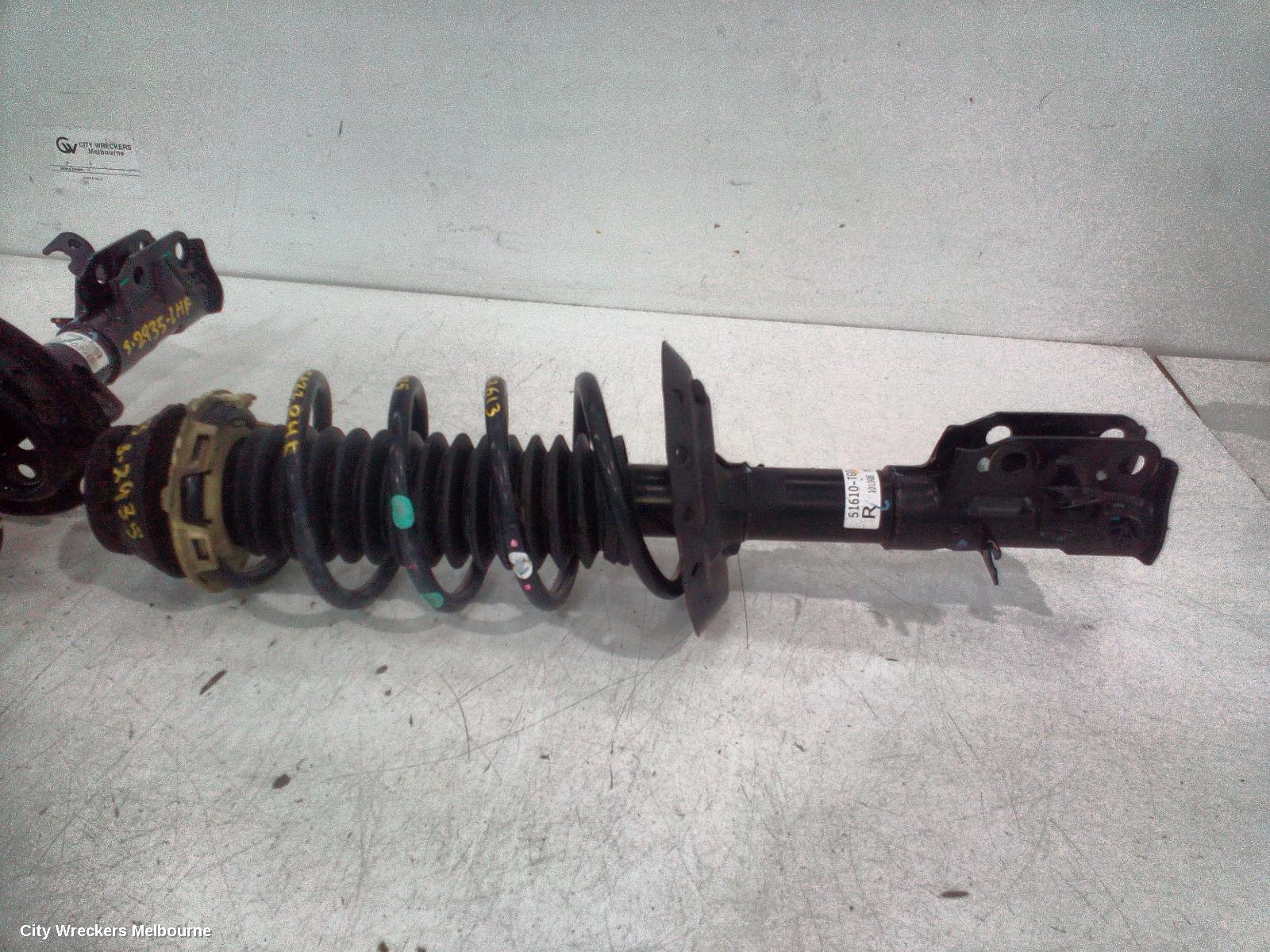 HONDA JAZZ RIGHT FRONT STRUT, GE, MANUAL T/M TYPE, 08/2008 - 06/2014