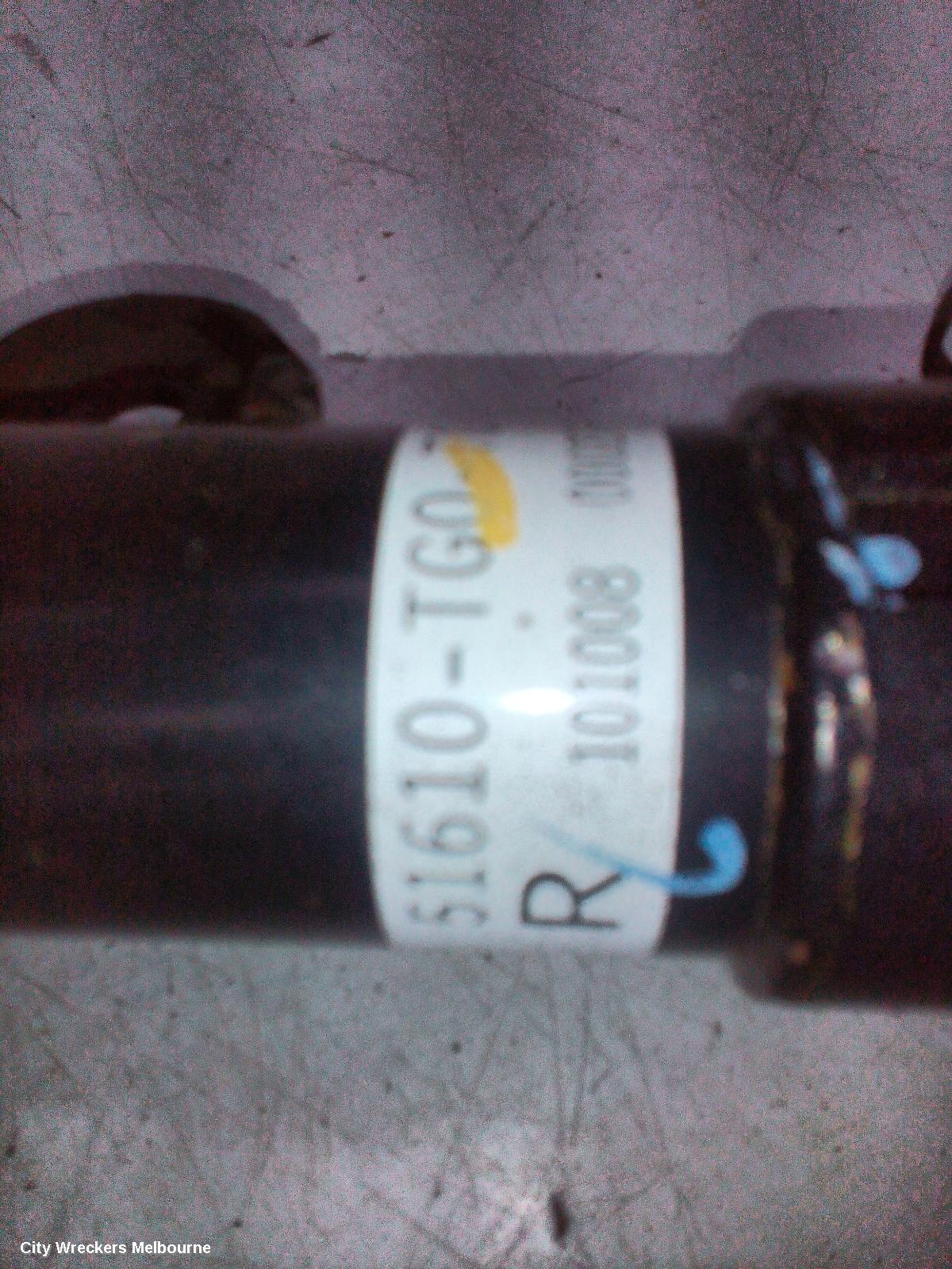HONDA JAZZ RIGHT FRONT STRUT, GE, MANUAL T/M TYPE, 08/2008 - 06/2014