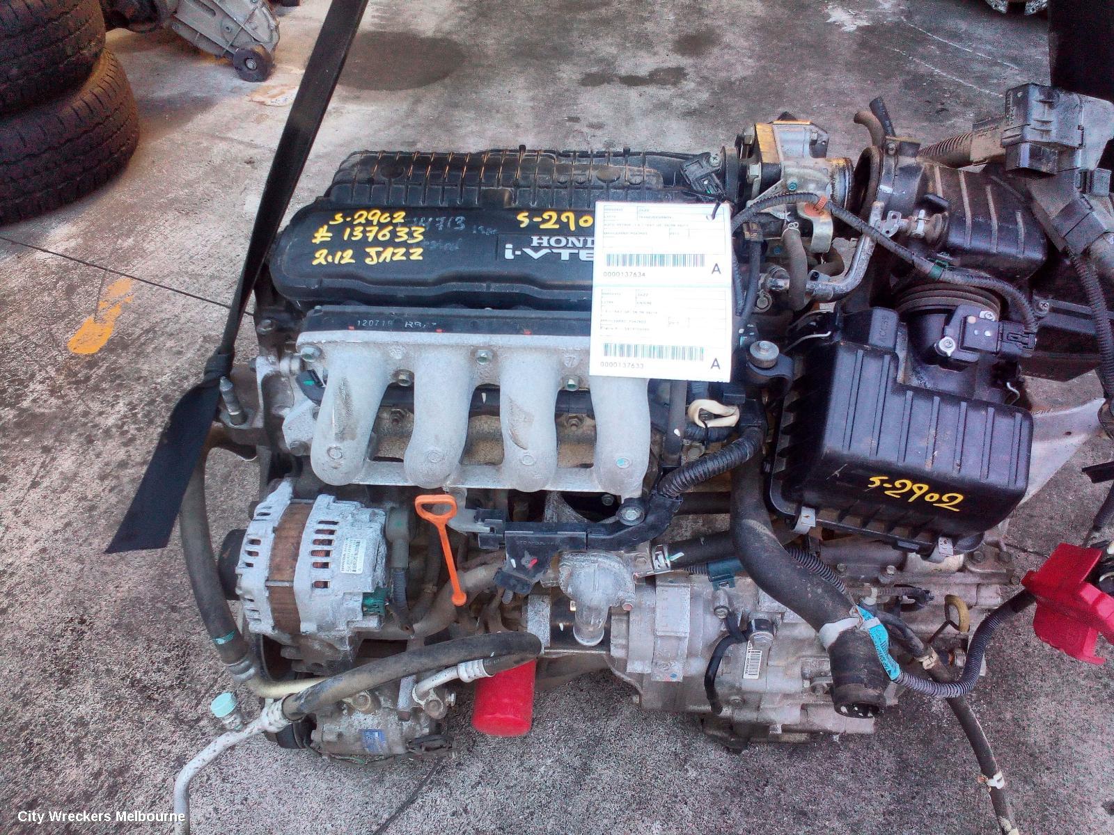 HONDA JAZZ ENGINE, 1.5, L15A7, GE, 08/2008 - 06/2014