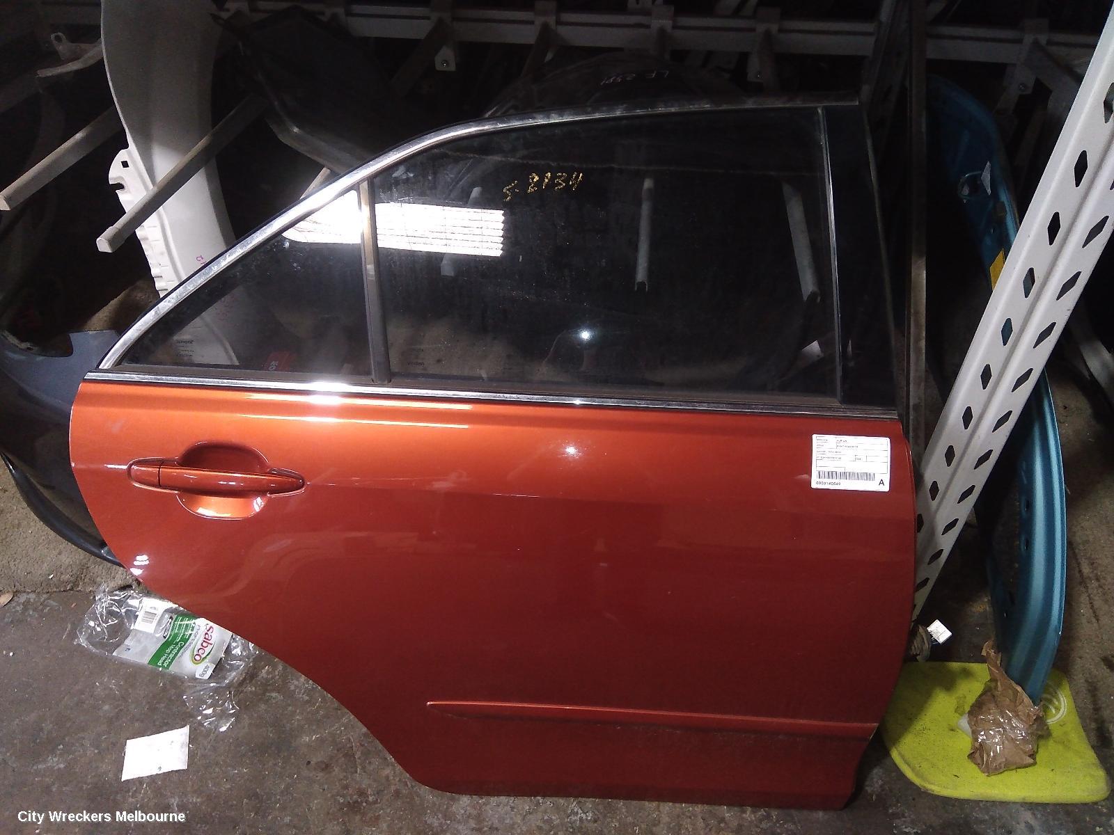 TOYOTA AURION RIGHT REAR DOOR, GSV40R, 10/2006 - 08/2009