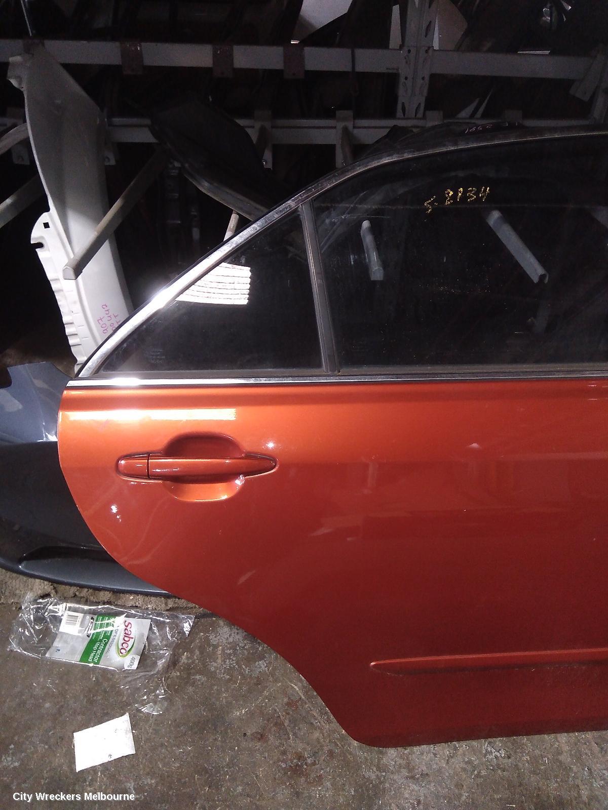 TOYOTA AURION RIGHT REAR DOOR, GSV40R, 10/2006 - 08/2009