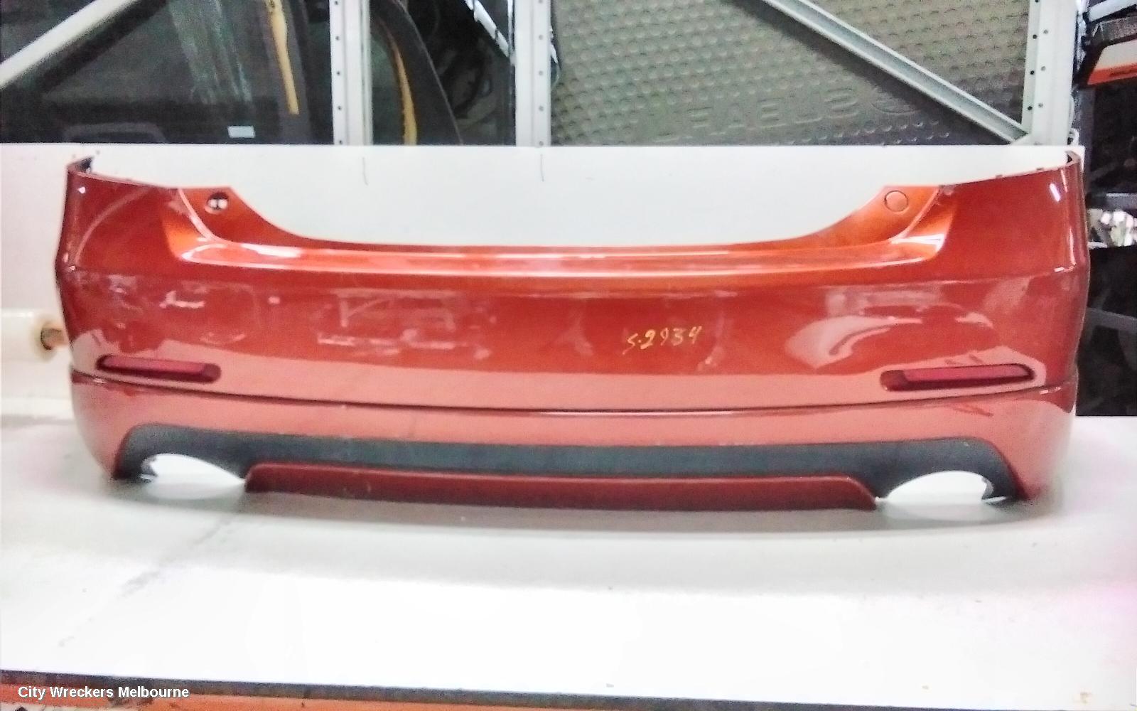 TOYOTA AURION REAR BUMPER, GSV40R, SPORTIVO SX6/WHITE LE, NON PARK SENSOR TYPE, 10/2006 - 04/2012