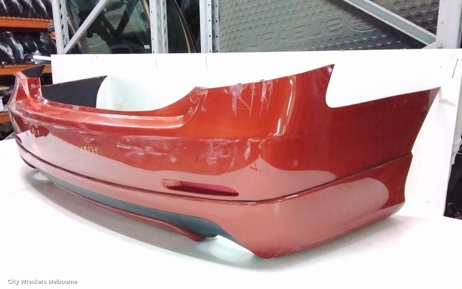 TOYOTA AURION REAR BUMPER, GSV40R, SPORTIVO SX6/WHITE LE, NON PARK SENSOR TYPE, 10/2006 - 04/2012