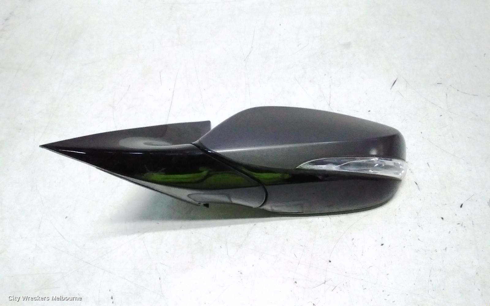 HYUNDAI VELOSTER LEFT DOOR MIRROR, FS, POWER FOLDING, HEATED TYPE, 10/2011 - 02/2018