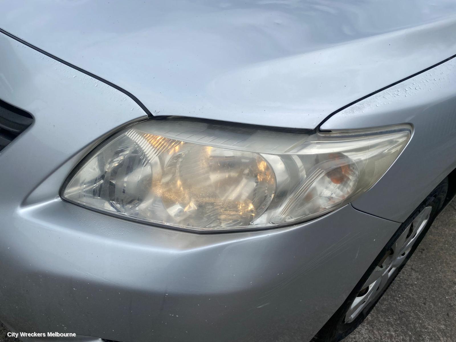 TOYOTA COROLLA GRILLE, RADIATOR GRILLE, ZRE152/20153R, SEDAN, OUTER, 03/2007 - 02/2010