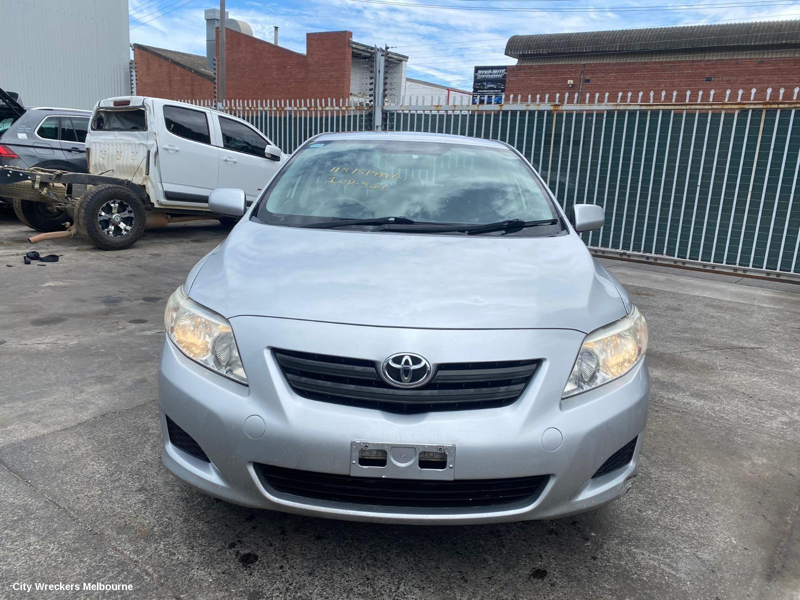TOYOTA COROLLA GRILLE, RADIATOR GRILLE, ZRE152/20153R, SEDAN, OUTER, 03/2007 - 02/2010