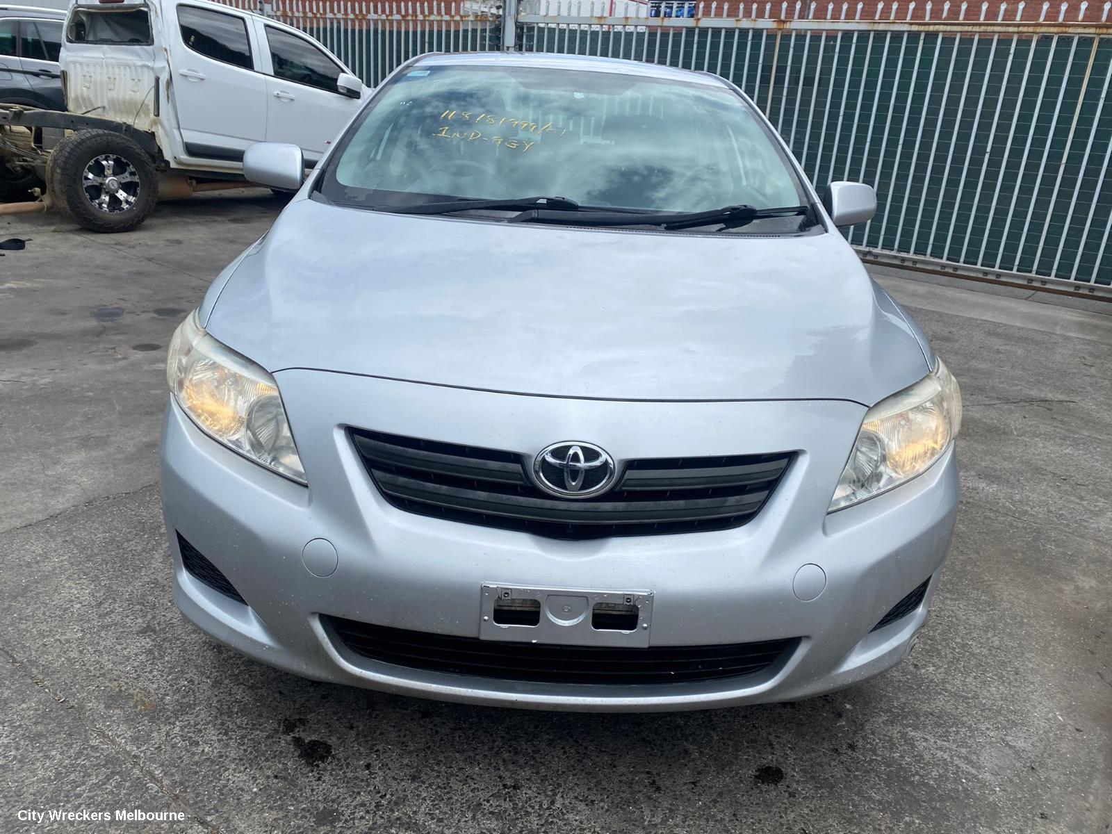 TOYOTA COROLLA GRILLE, RADIATOR GRILLE, ZRE152/20153R, SEDAN, OUTER, 03/2007 - 02/2010