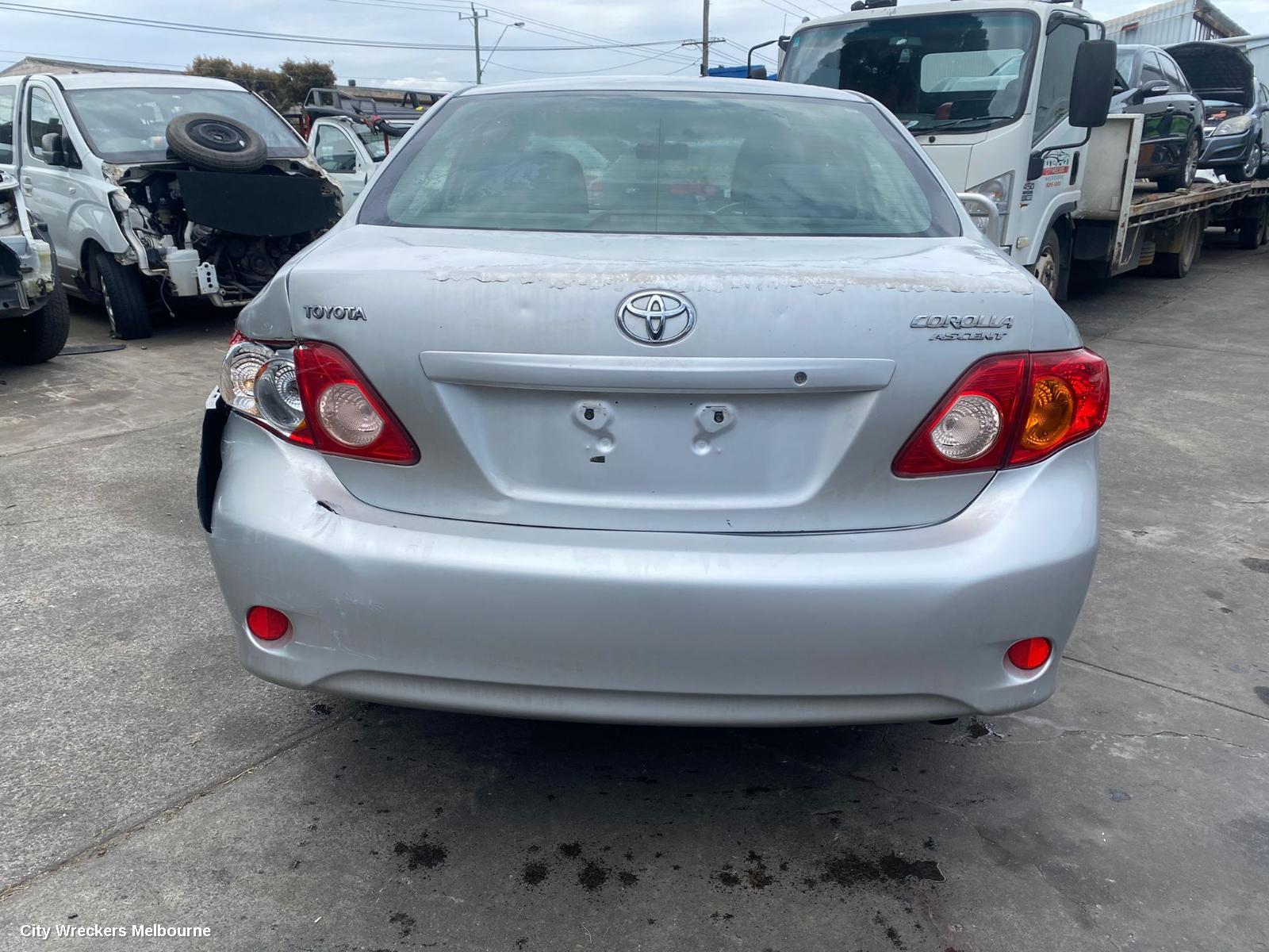 TOYOTA COROLLA GRILLE, RADIATOR GRILLE, ZRE152/20153R, SEDAN, OUTER, 03/2007 - 02/2010