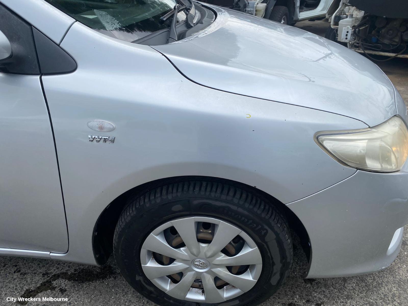 TOYOTA COROLLA GRILLE, RADIATOR GRILLE, ZRE152/20153R, SEDAN, OUTER, 03/2007 - 02/2010