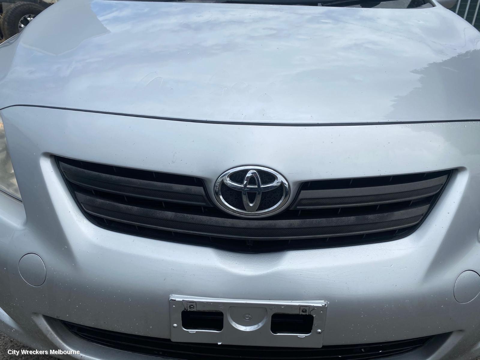 TOYOTA COROLLA GRILLE, RADIATOR GRILLE, ZRE152/20153R, SEDAN, OUTER, 03/2007 - 02/2010