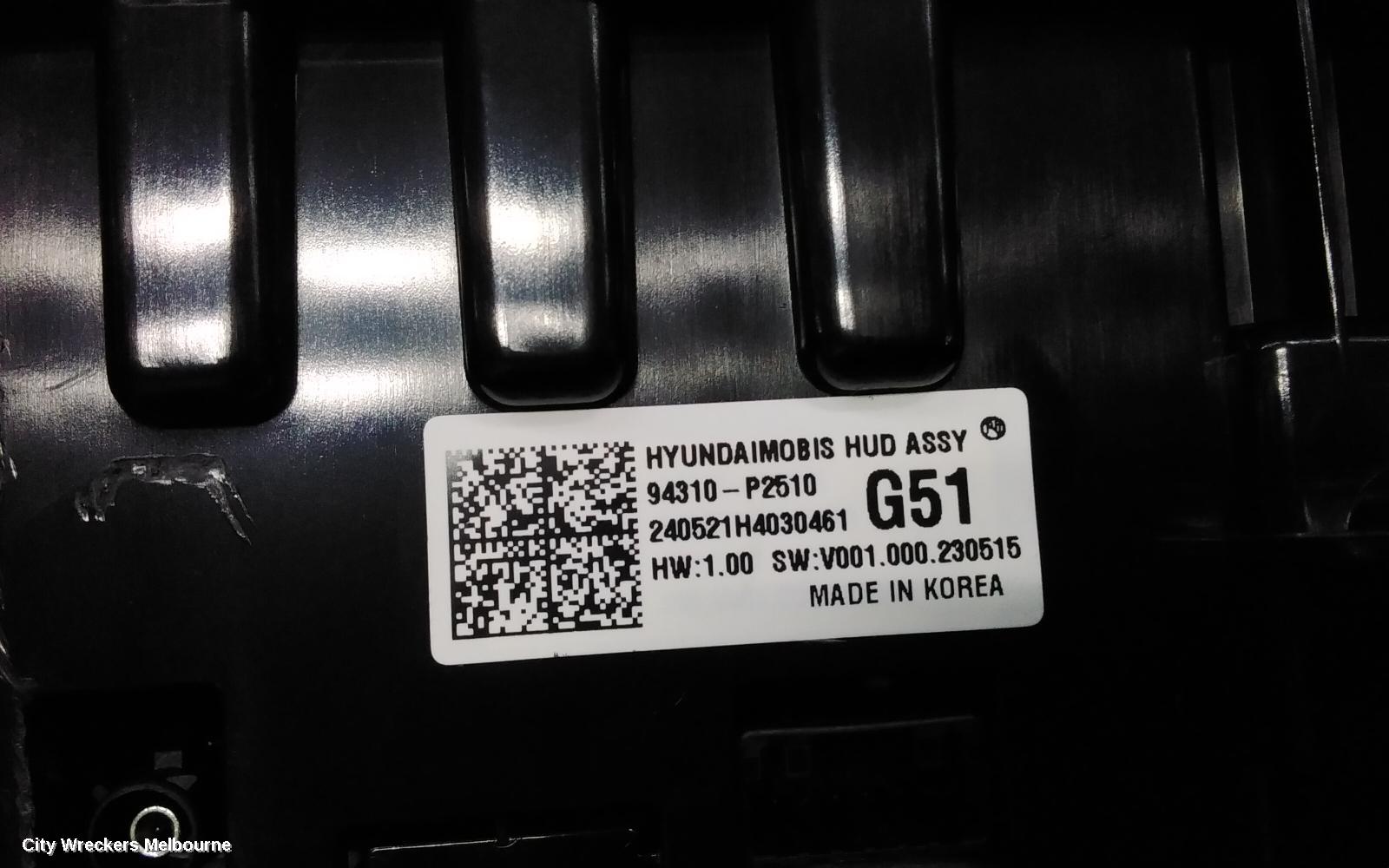 KIA SORENTO INSTRUMENT CLUSTER, PETROL, GT-LINE, MQ4, 02/2020 ONWARDS