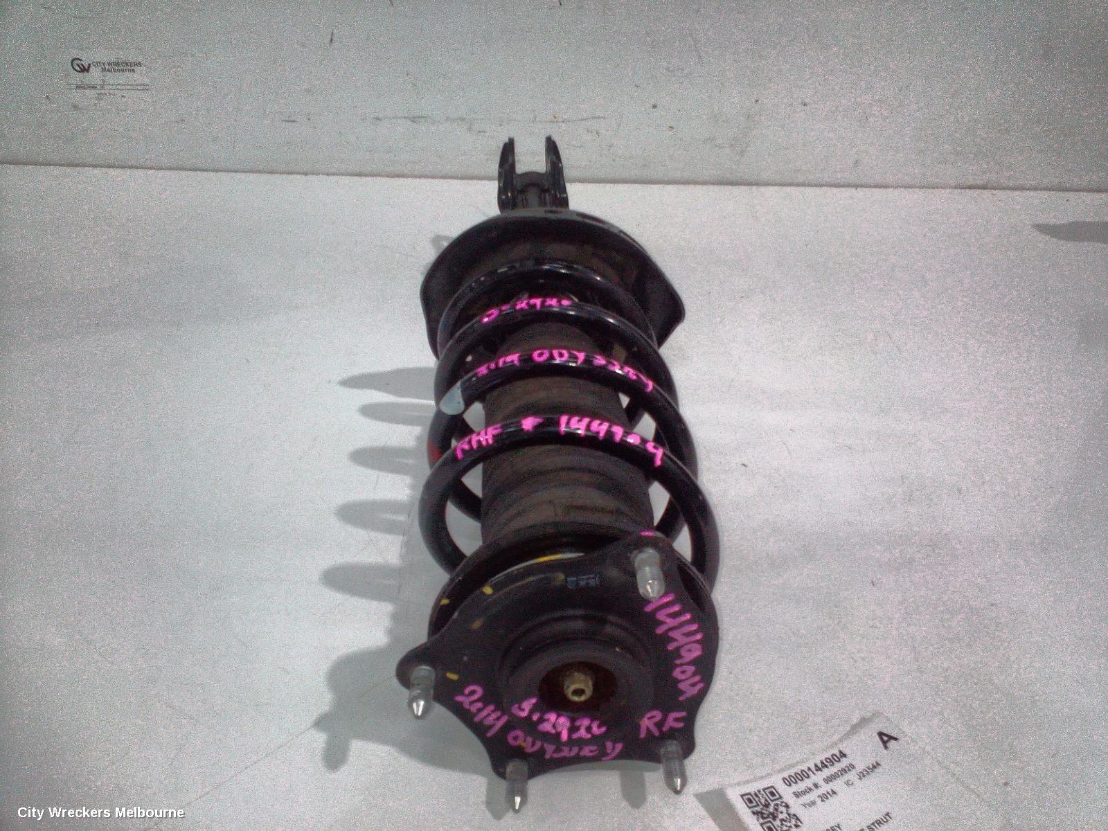 HONDA ODYSSEY RIGHT FRONT STRUT, RC1, 02/2014 - 03/2022