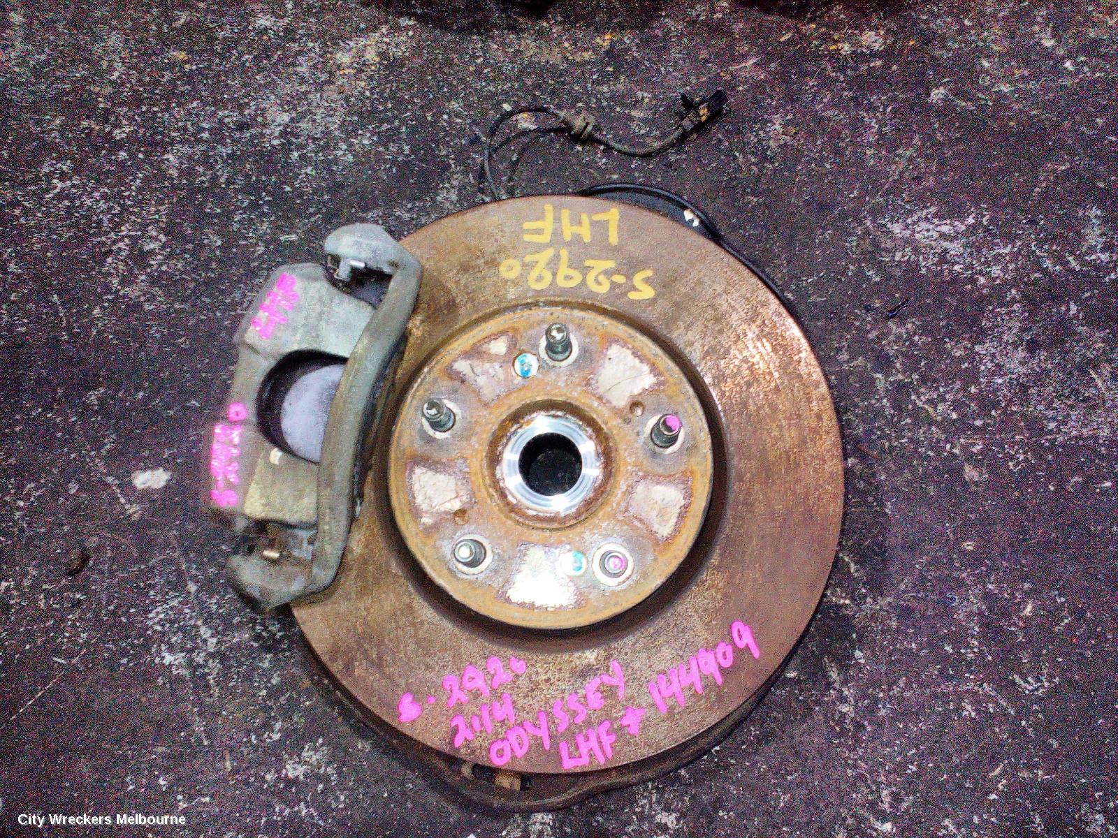 HONDA ODYSSEY LEFT FRONT HUB ASSEMBLY, RC1, 02/2014 - 03/2022