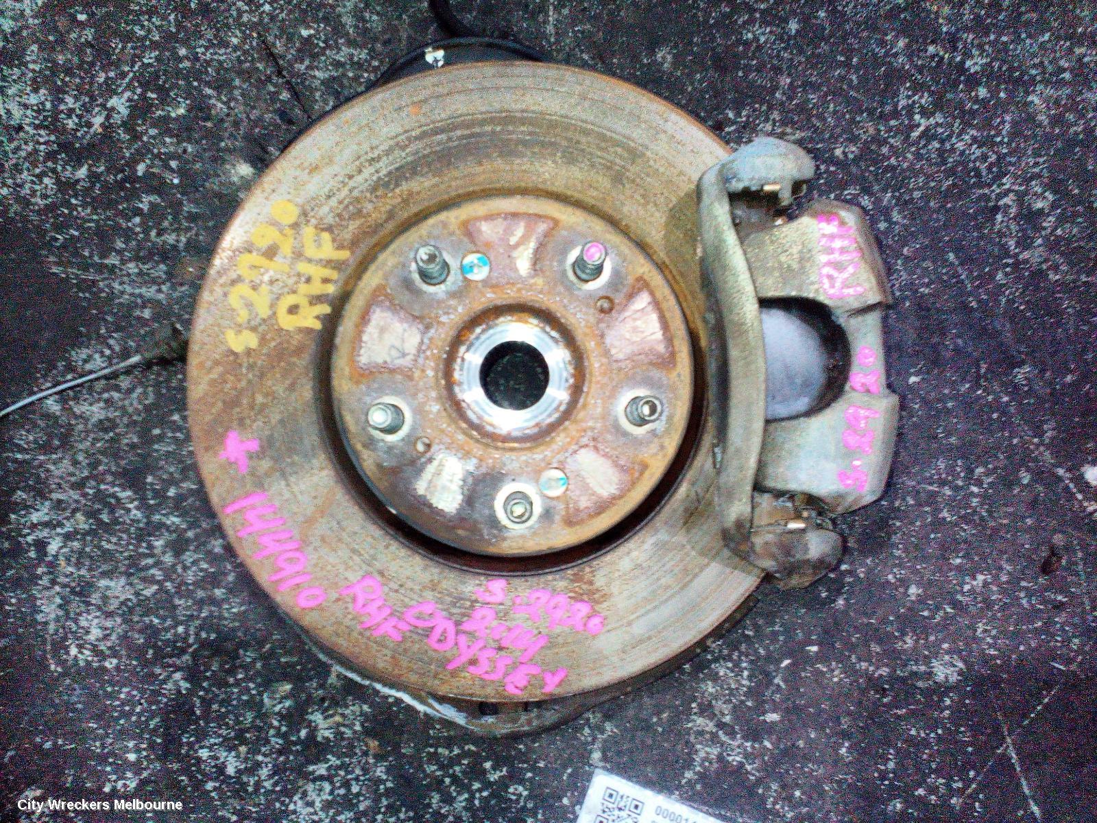 HONDA ODYSSEY RIGHT FRONT HUB ASSEMBLY, RC1, 02/2014 - 03/2022