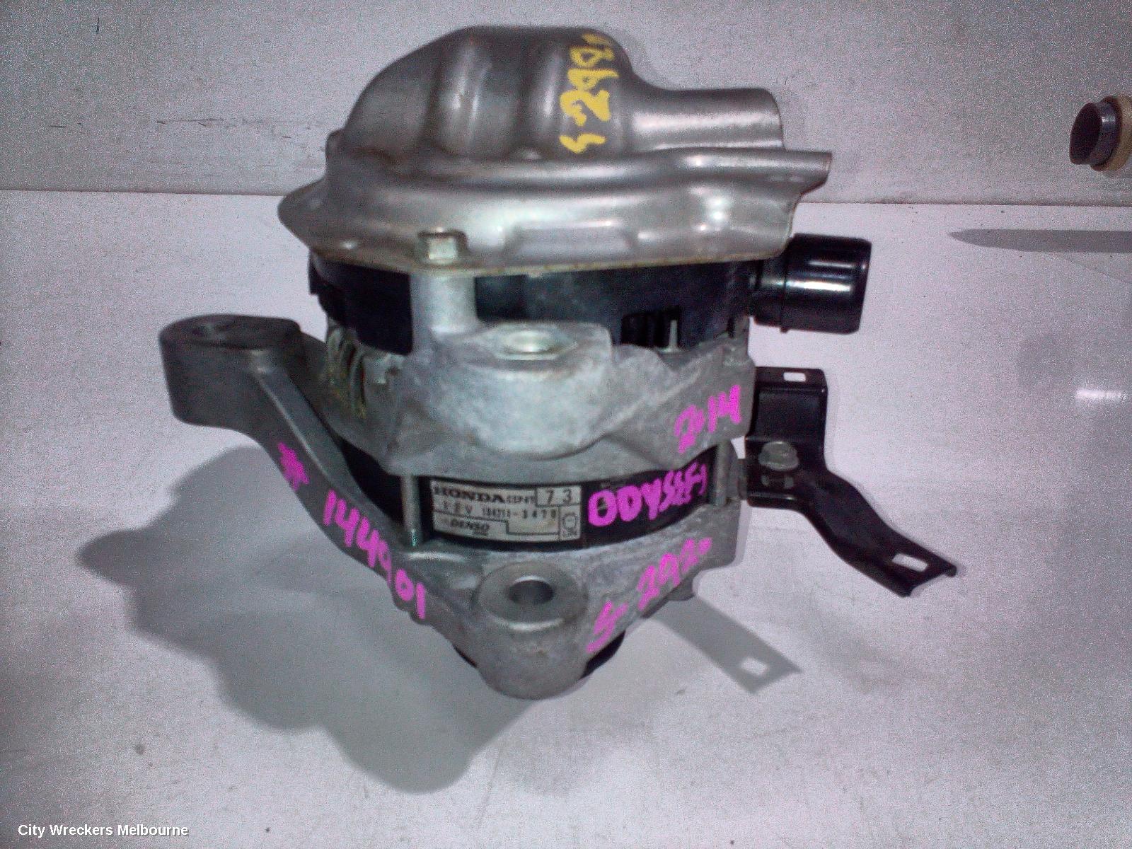 HONDA ODYSSEY ALTERNATOR, RC1, PETROL, 2.4, K24W, 02/2014 - 03/2022