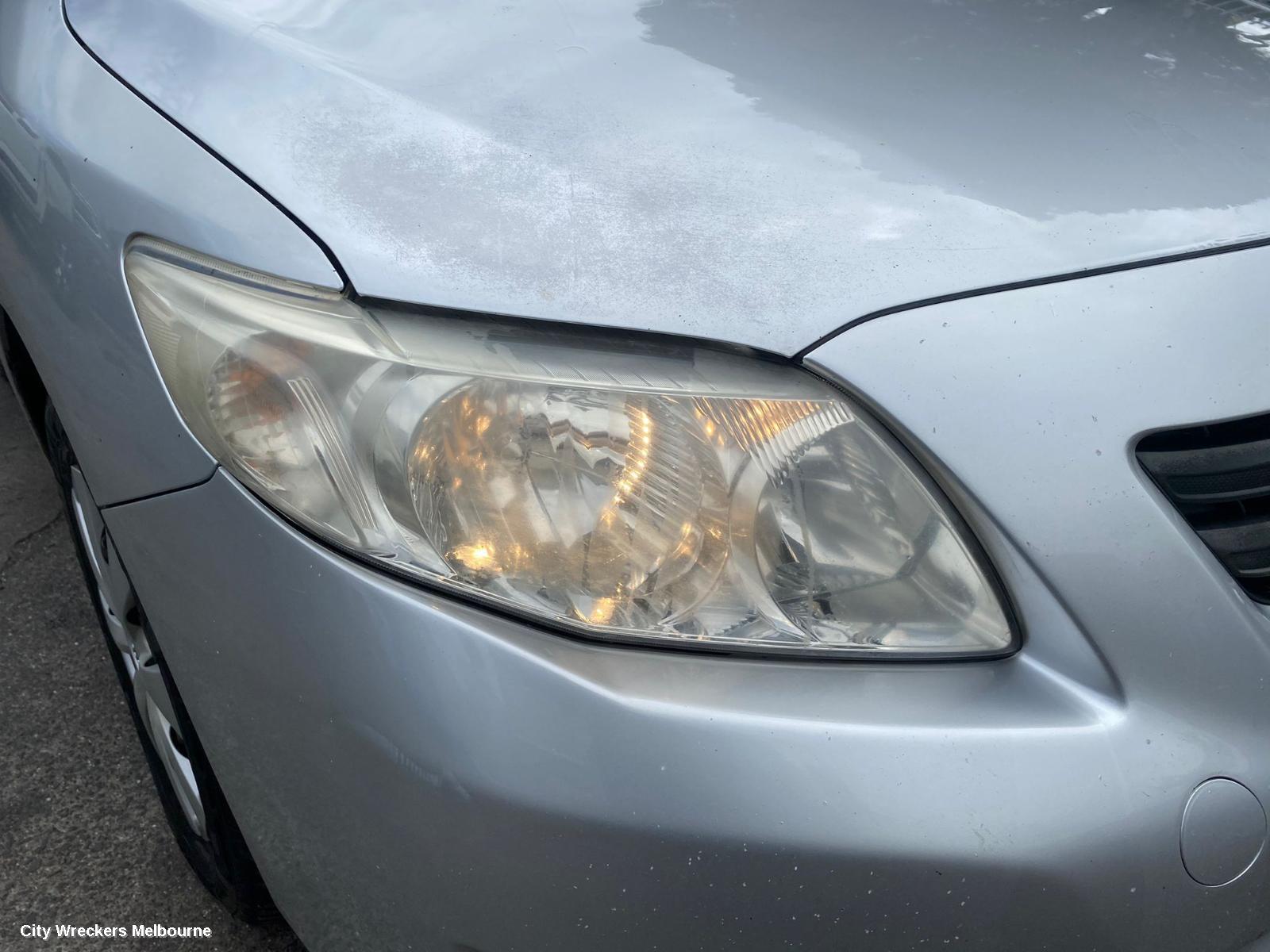 TOYOTA COROLLA GRILLE, RADIATOR GRILLE, ZRE152/20153R, SEDAN, OUTER, 03/2007 - 02/2010