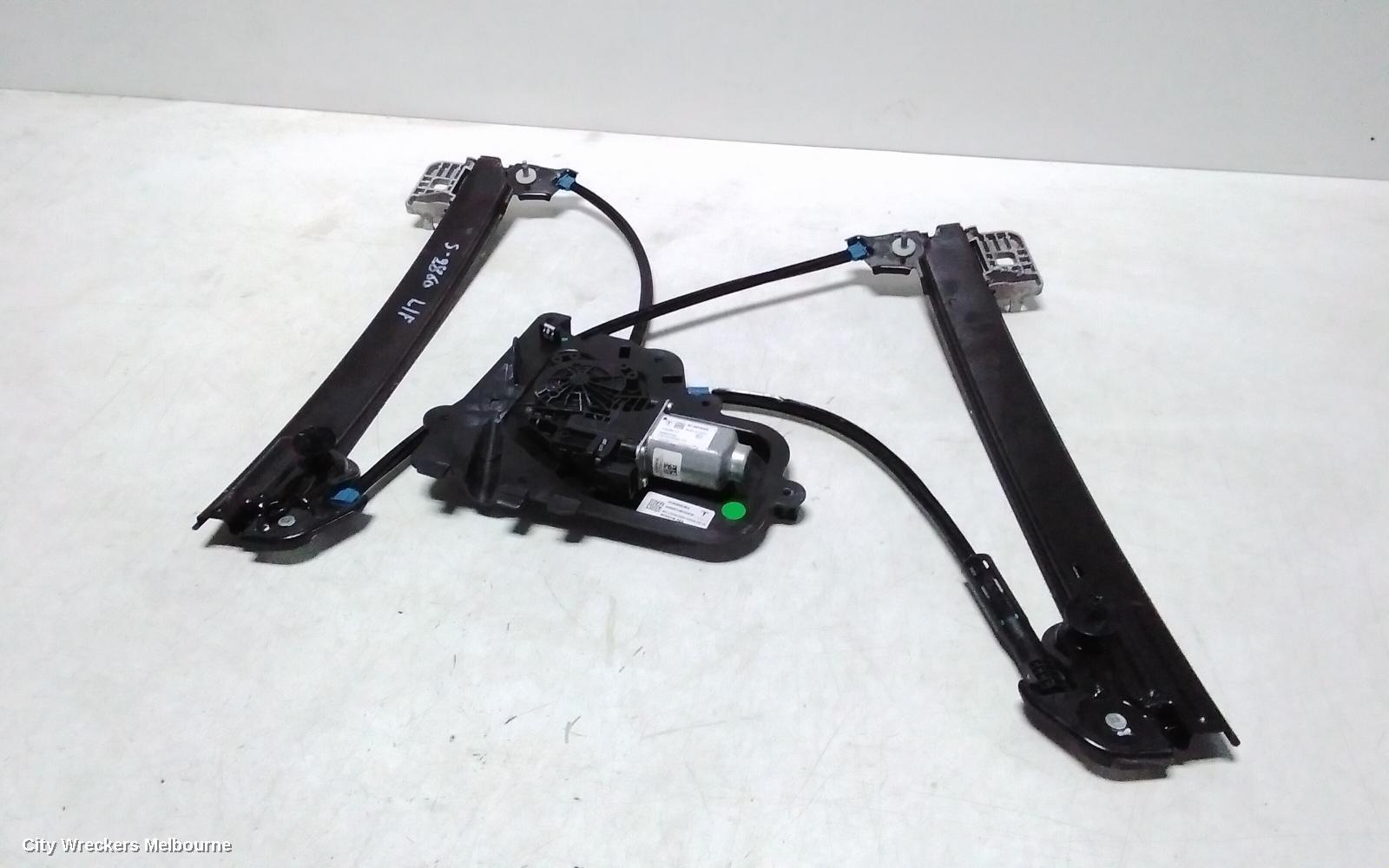 TESLA MODEL 3 LEFT FRONT WINDOW REG/MOTOR, 1ST GEN, 06/2019 ONWARDS