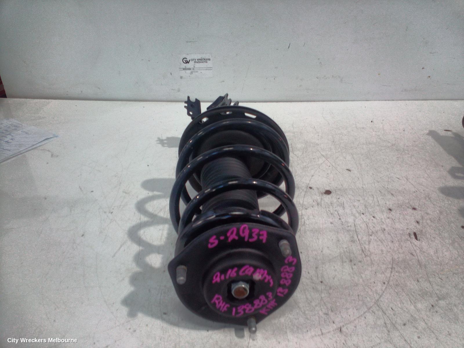 TOYOTA CAMRY RIGHT FRONT STRUT, ASV50, NON HYBRID TYPE, 05/2015 - 10/2017